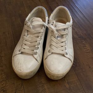 Ash platform sneakers